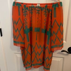 Boho/southwest style blouse